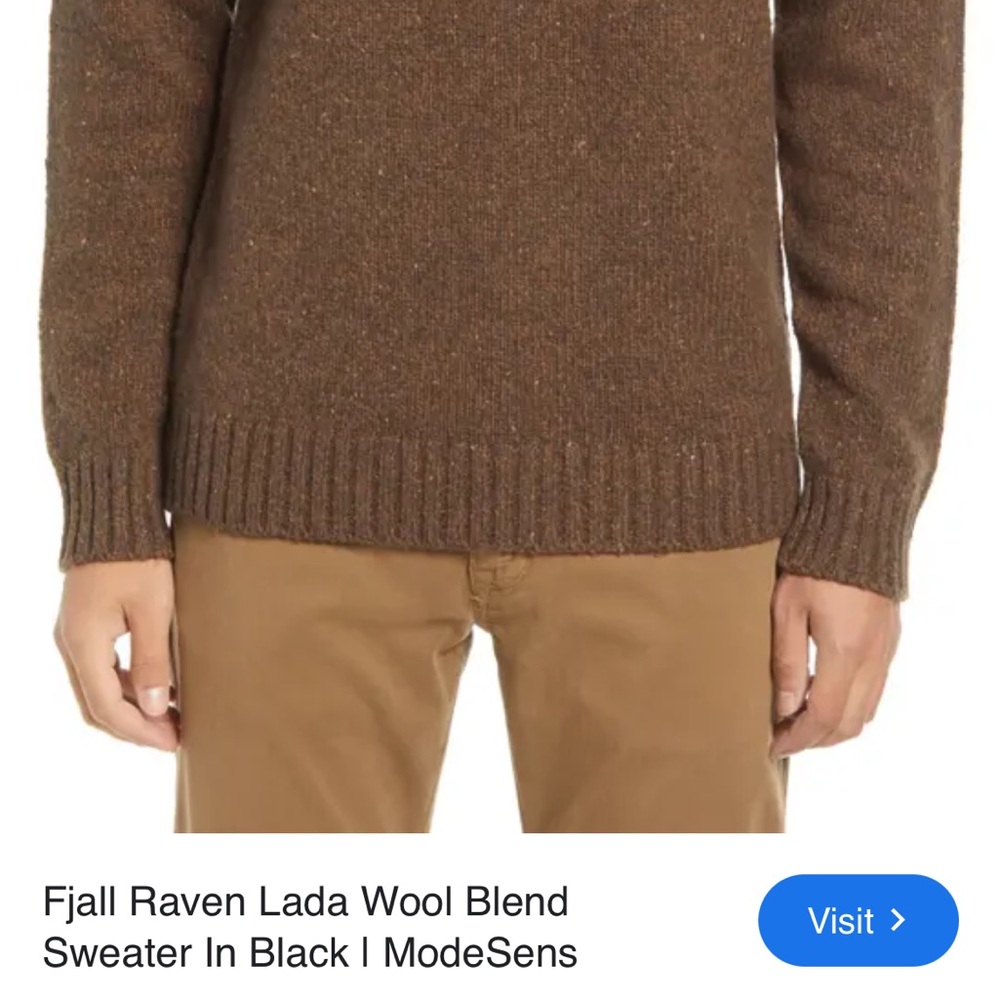 Fjall Raven Lada Round Neck Sweater - Picture 8 of 8